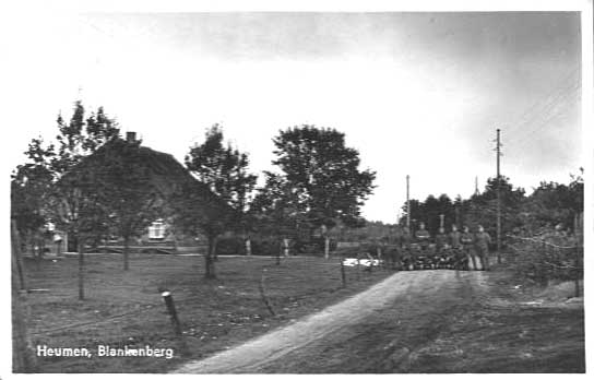 Blankenberg 1939-1940 huis Fam Thijssen nu wonen er 2 gezinnen fam Gerrits en fam Haex