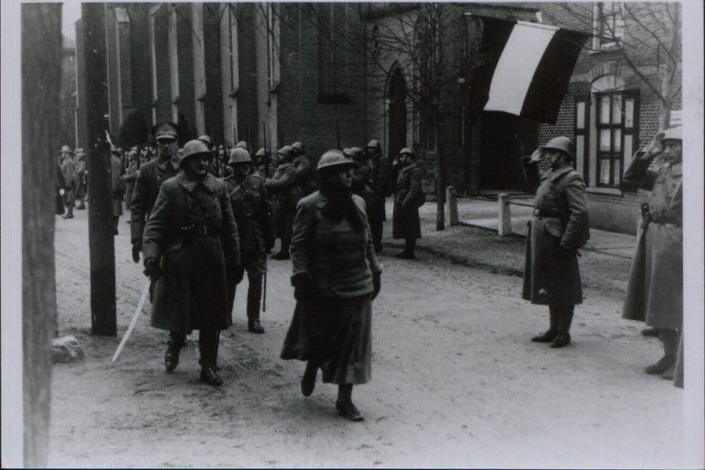 bezoek koningin Wilhelmina feb 1940 aan 26 ri Heumen