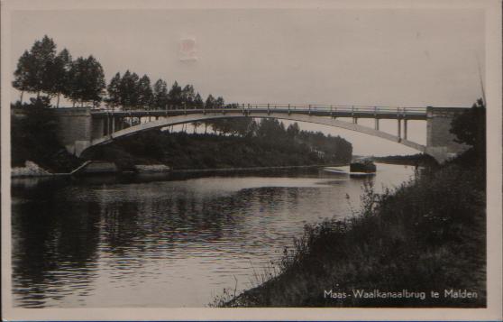 Maldense brug omstreeks 1950