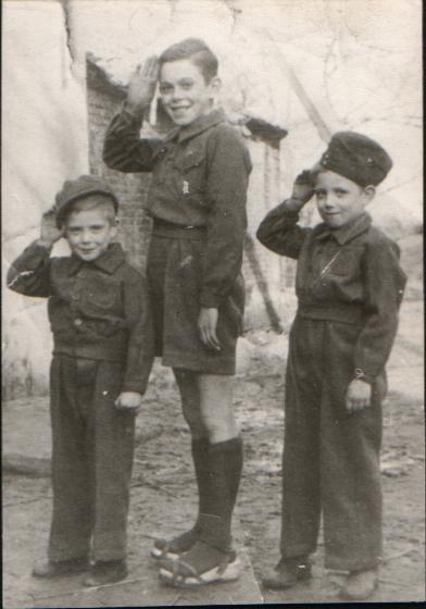 Drie broers Kesseler in oorlogs jaren Frans-sjaak-Henk