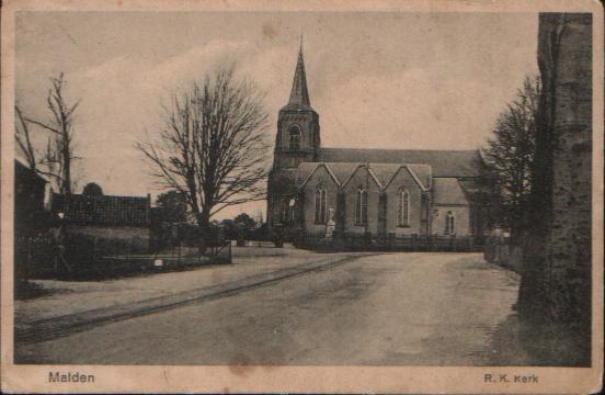 oude rk kerk Malden jaren 30 gesloopt jaren 60