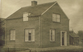 Huis van Fam Th.Cornelissen Looistraat 22 jaren 60.